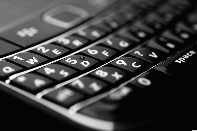 Blackberry-Keypad