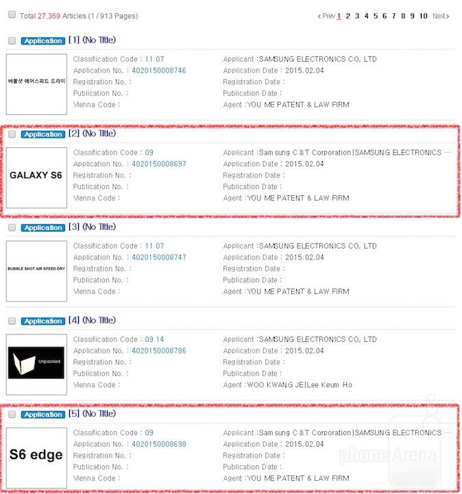 Galaxy-S6-and-Galaxy-S6-Edge-names-trademarked