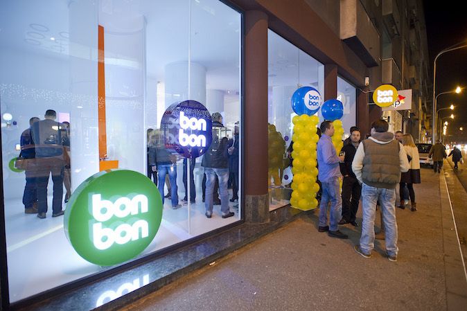 bonbon shop u Zagrebu