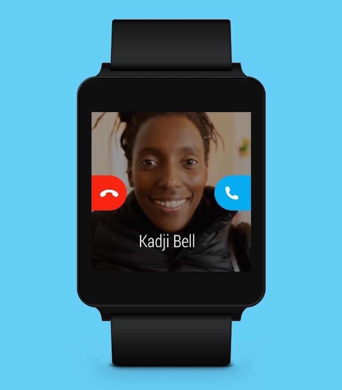 Skype Android Wear 2